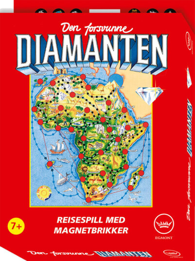 Den Forsvunne Diamanten Magnetisk Reisespill for Barn 7+ Den Forsvunne Diamanten Magnetisk Reisespill for Barn 7+