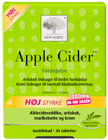 New Nordic Apple Cider 30 Tabletter