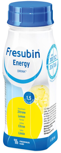 Fresubin Energy Drink sitron, 4x200 ml Fresubin Energy Drink sitron, 4x200 ml
