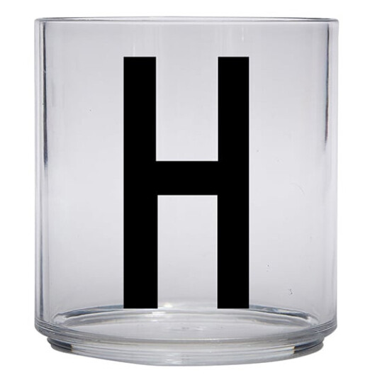 Design Letters Kids glass H