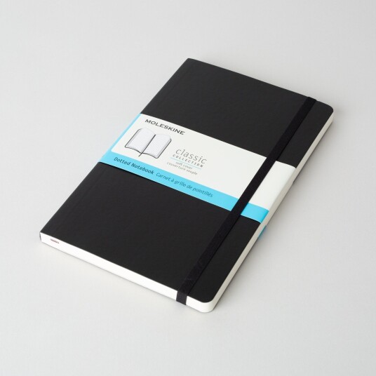 Moleskine Classic, A5 (Softcover), Black / Dotted Moleskine Classic, A5 (Softcover), Black / Dotted