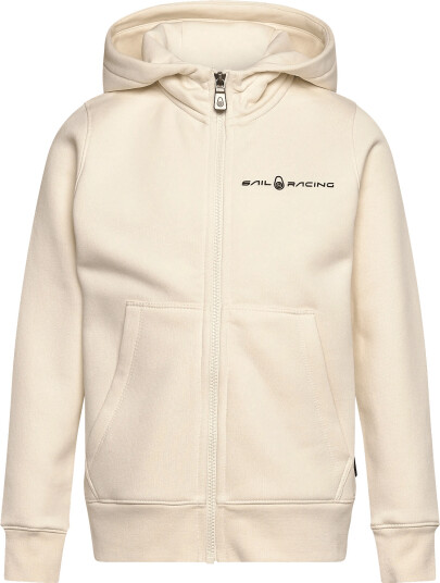 Sail Racing Jr Bowman Logo Zip Hood Cream 140