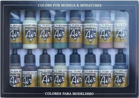 Vallejo 71.180 Forskjellige Farger Akrylmaling 17 Ml 1 Stk.