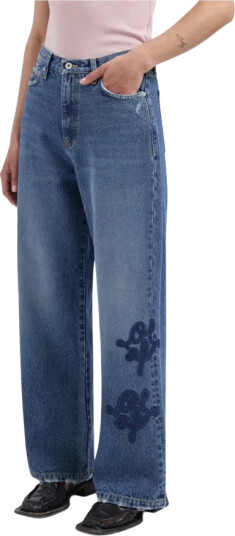 Olaf Hussein Dame Jeans Blå S, Olaf Hussein Dame Jeans Blå S,