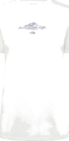 The North Face W Foundation Short Sleeves T Shirt Graph   Cream   XS