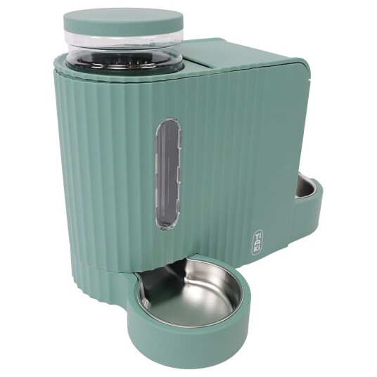 Tiaki Fôr- Og Vanndispenser Perfect Fit Opptil 1.3Kg Tørrfôr & 3 L Vann