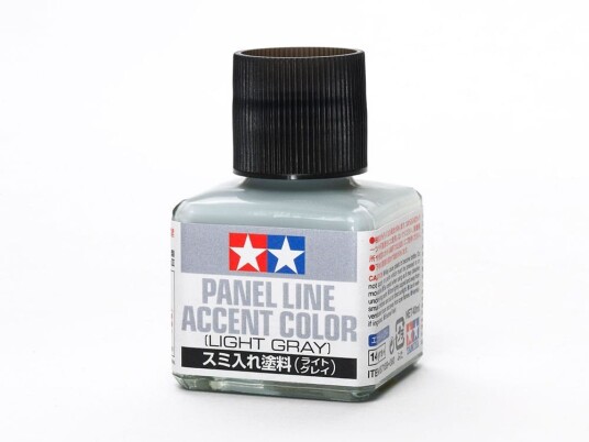 Tamiya Panel Line Accent Color Light Grey 40ml