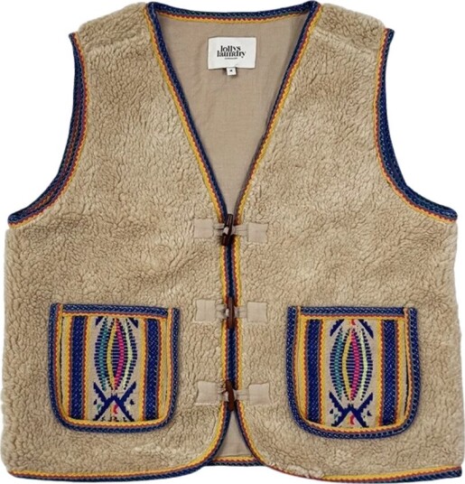 Lollys Laundry Hugoll Vest Sl Beige L Lollys Laundry Hugoll Vest Sl Beige L