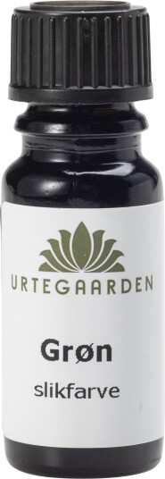 Urtegaarden Grønn Slikfarge - 10 ml