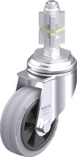 Blickle 308635 Lkra-Vpa 80G-11-E14 Hjul, Hjuldiameter 80 Mm, Bæreevne (Maks.) 80 Kg – 1 Stk