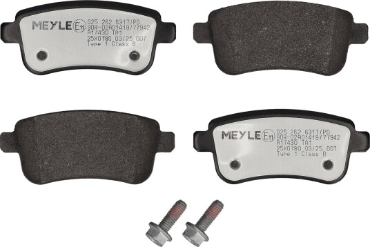 MEYLE 025 262 6317/PD Bremseklosser