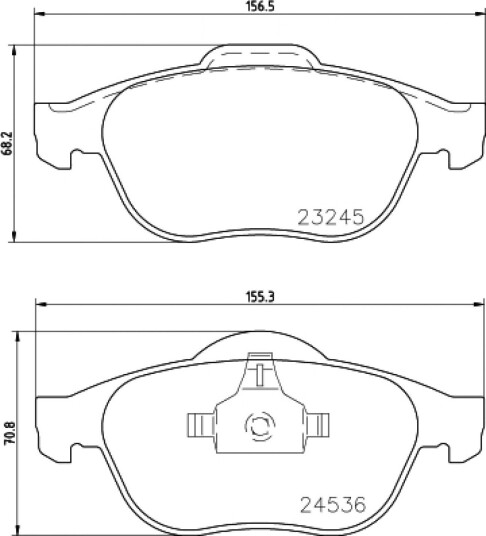 Bremseklosser HELLA 8DB 355 009-101