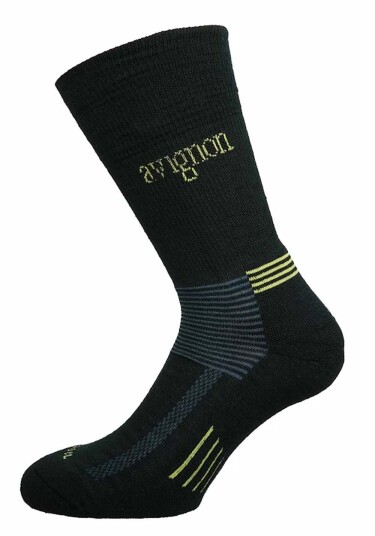 Avignon Unisex Wool Terry Basic Black 40-43