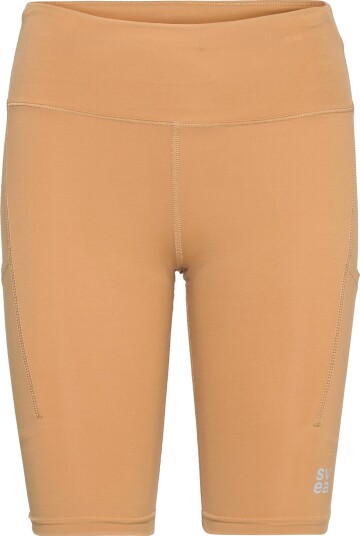 Svea W. Sporty Seam Shorts Brown S