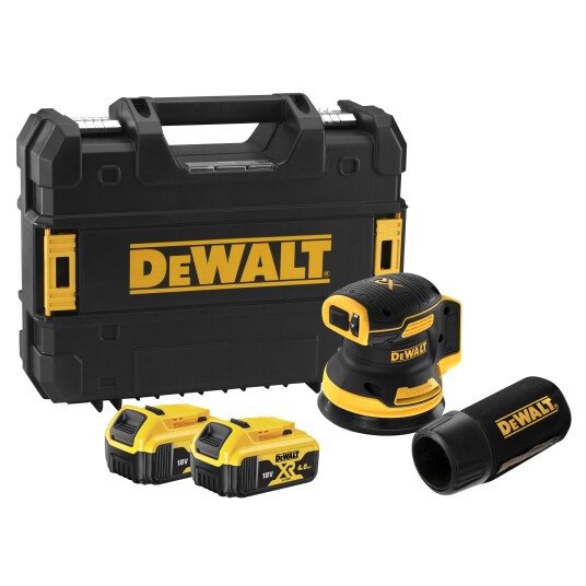 DeWalt Eksentersliper DCW210P2 18V Med batteri DeWalt Eksentersliper DCW210P2 18V Med batteri
