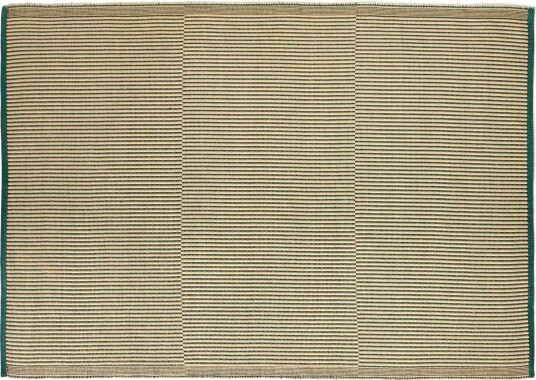 HAY Tapis gulvteppe 140x200 cm Black-green