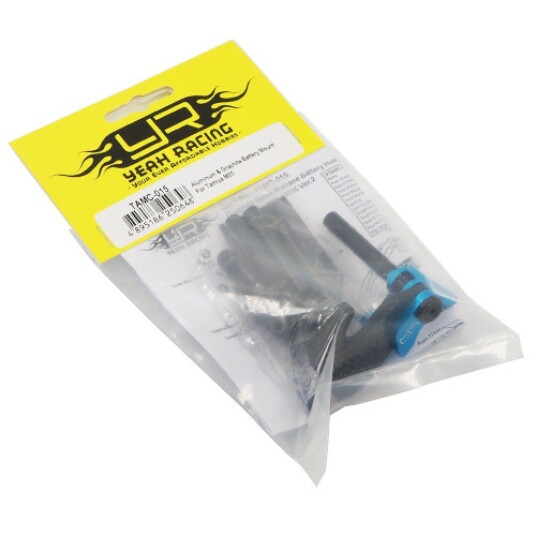 Yeah Racing TAMC-015BU Aluminum & Graphite Battery Mount For Tam