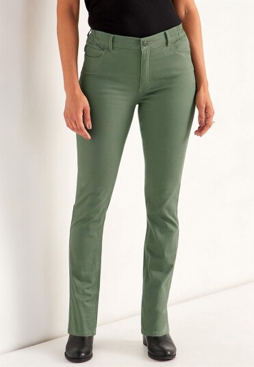 Jeans med elastisk midje