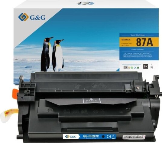 Toner G&G Black Zamiennik 87A Nt-Ph287c
