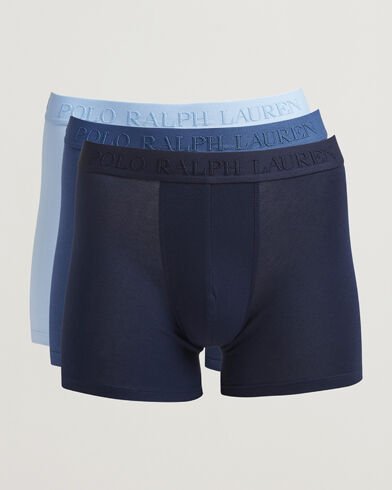 Polo Ralph Lauren 3-Pack Boxer Briefs Blue