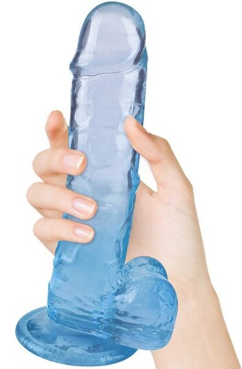 Crystal Pleasures Dual Color Blue 18 cm