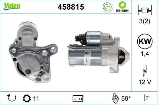 VALEO 458815 Starter