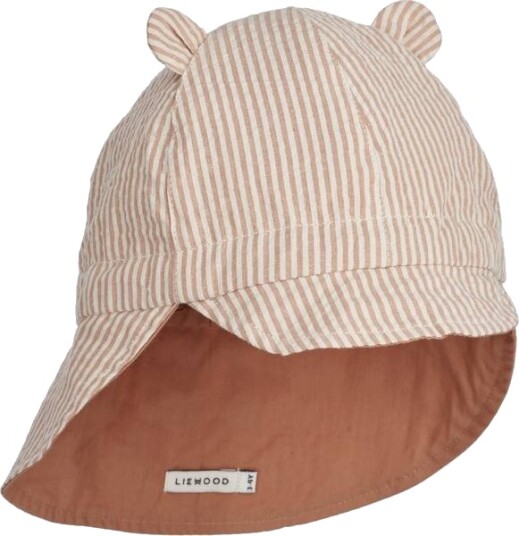 Liewood Gorm Solhatt Stripe Tuscany Rose/Sandy 3 6 mdr