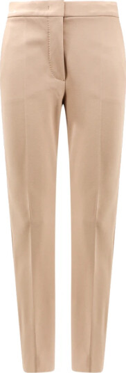 Max Mara Dame Bukser Beige 2XL, Max Mara Dame Bukser Beige 2XL,
