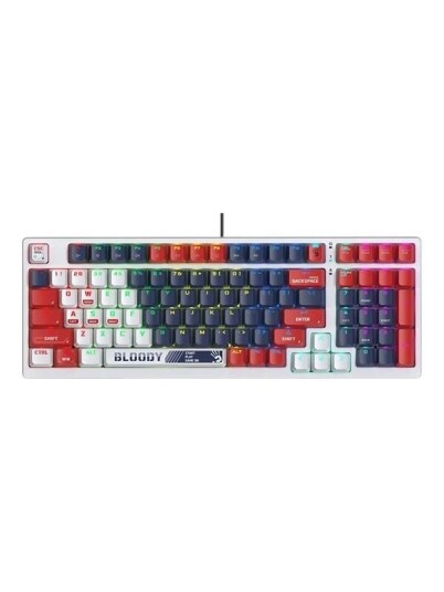 A4Tech Bloody S98 Sports Tastatur Hvit