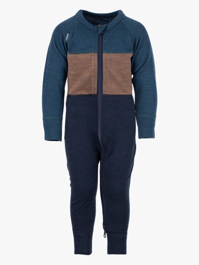 Lindberg Bamboo Merino Superundertøy Vinterdress Blue/Navy 74 80