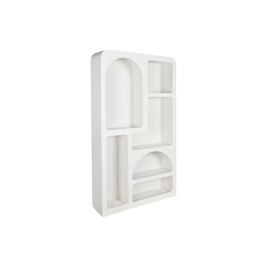 Hyller DKD Home Decor Hvit Gran Tre MDF 100 x 26 x 181 cm