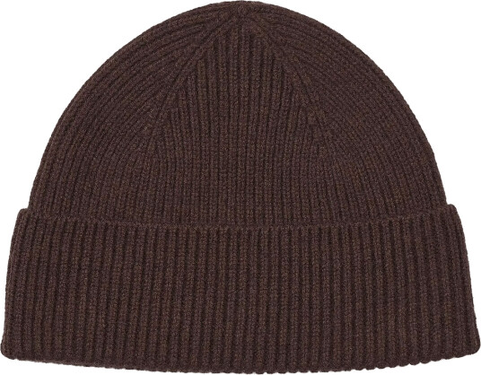 Upfront Elliot Merino Beanie   Brown   ONE SIZE
