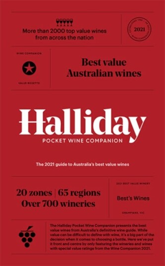 Halliday Pocket Wine Companion 2021 Av James Halliday