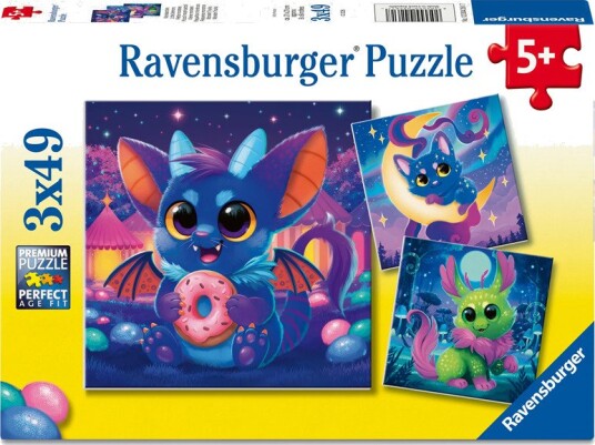 Ravensburger Little Demons 3X49P Multi/patterned ONE SIZE