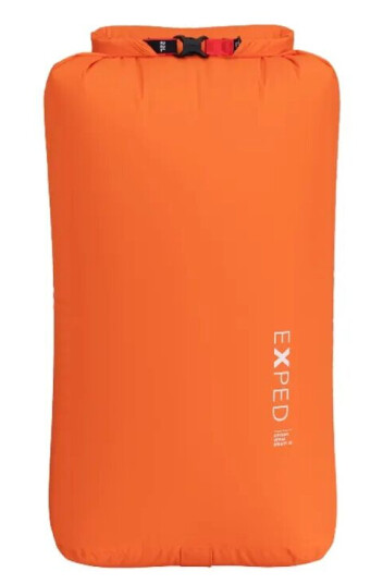 Exped Versa Drybag Bright 22L dark lava vanntett pakksekk Exped Versa Drybag Bright 22L dark lava vanntett pakksekk