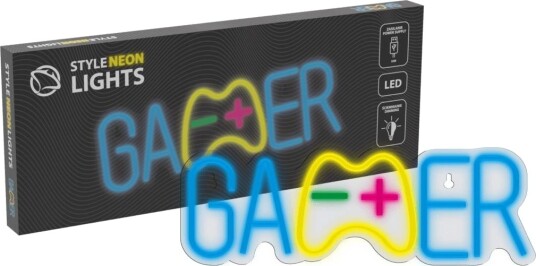 Manta SNL62MT LED Neon Vegglampe Gamer Manta SNL62MT LED Neon Vegglampe Gamer