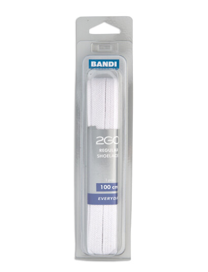 2GO 2Go Shoelace 550 - White - 100 cm