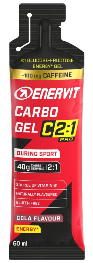 ENERVIT Carbo Gel Cola + 100mg Caffeine