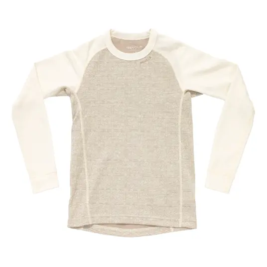 Trøye til junior Devold Duo Active Merino Shirt Jr 010