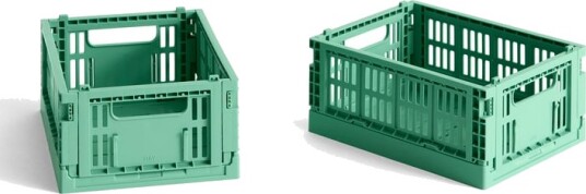 Hay Colour Crate Mini 13x17 cm 2 pakning Dark mint