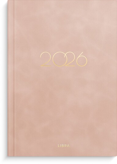 Dagbok Grieg Libra Colore 2026 rosa