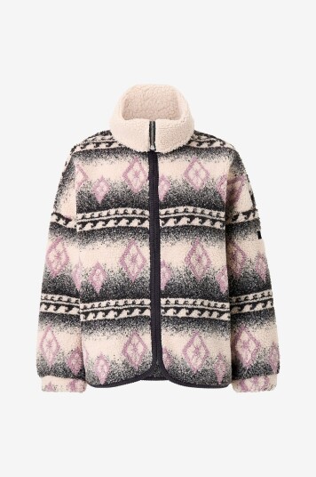 Roxy Teddyjakke Feels Like Winter Brun