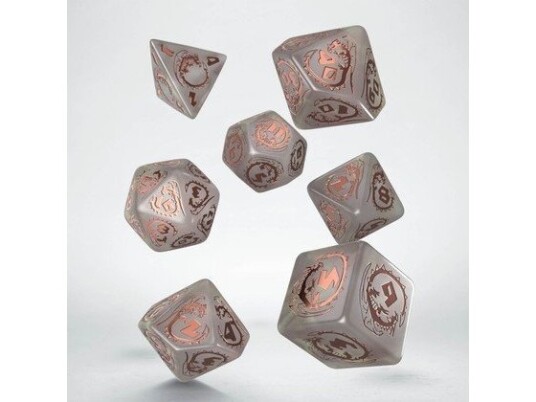 Puzzle Q-Workshop Dice Set: Dragons Dice Set Quartz Puzzle Q-Workshop Dice Set: Dragons Dice Set Quartz