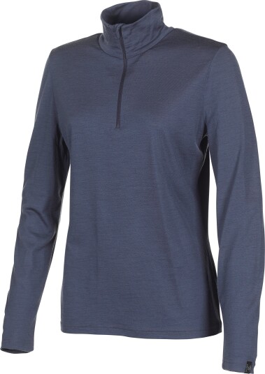 Ivanhoe Women"s Underwool Stella Half Zip Steelblue 36
