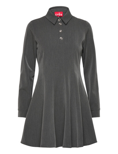 crās Polocras Dress Grey 36 crās Polocras Dress Grey 36