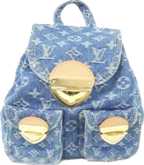 Louis Vuitton Vintage Dame Blå Louis Vuitton Vintage Dame Blå