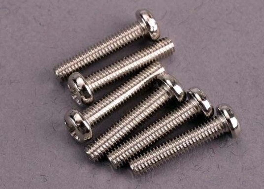 Traxxas 2563 Screws M3x15mm Roundhead 6 Traxxas 2563 Screws M3x15mm Roundhead 6