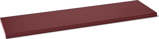ReCollector Floating Edge Shelf Maroon Burgundy L60X W15X H1.5 ReCollector Floating Edge Shelf Maroon Burgundy L60X W15X H1.5