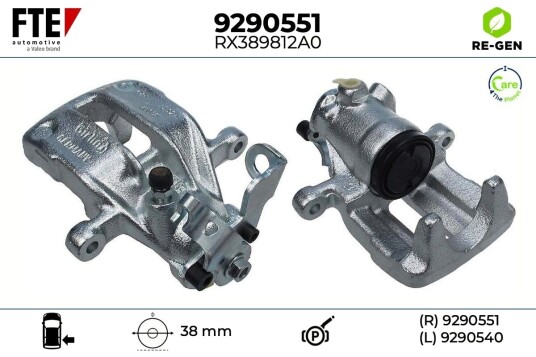 FTE 9290551 Bremsecaliper