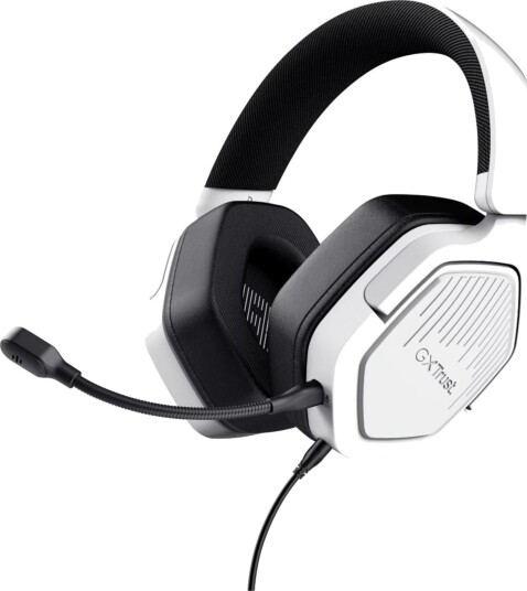 Trust GXT492W Carus Gaming Hodetelefoner Kablet Hvit